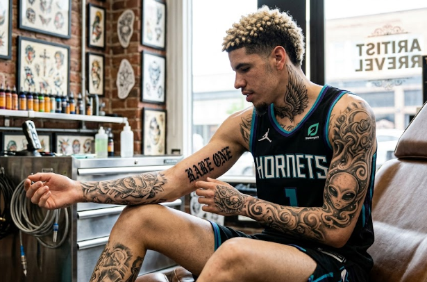 lamelo ball tattoo