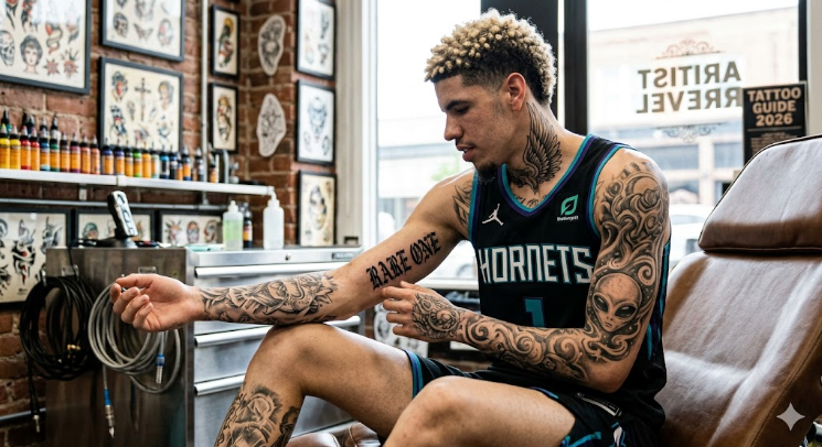 lamelo ball tattoo